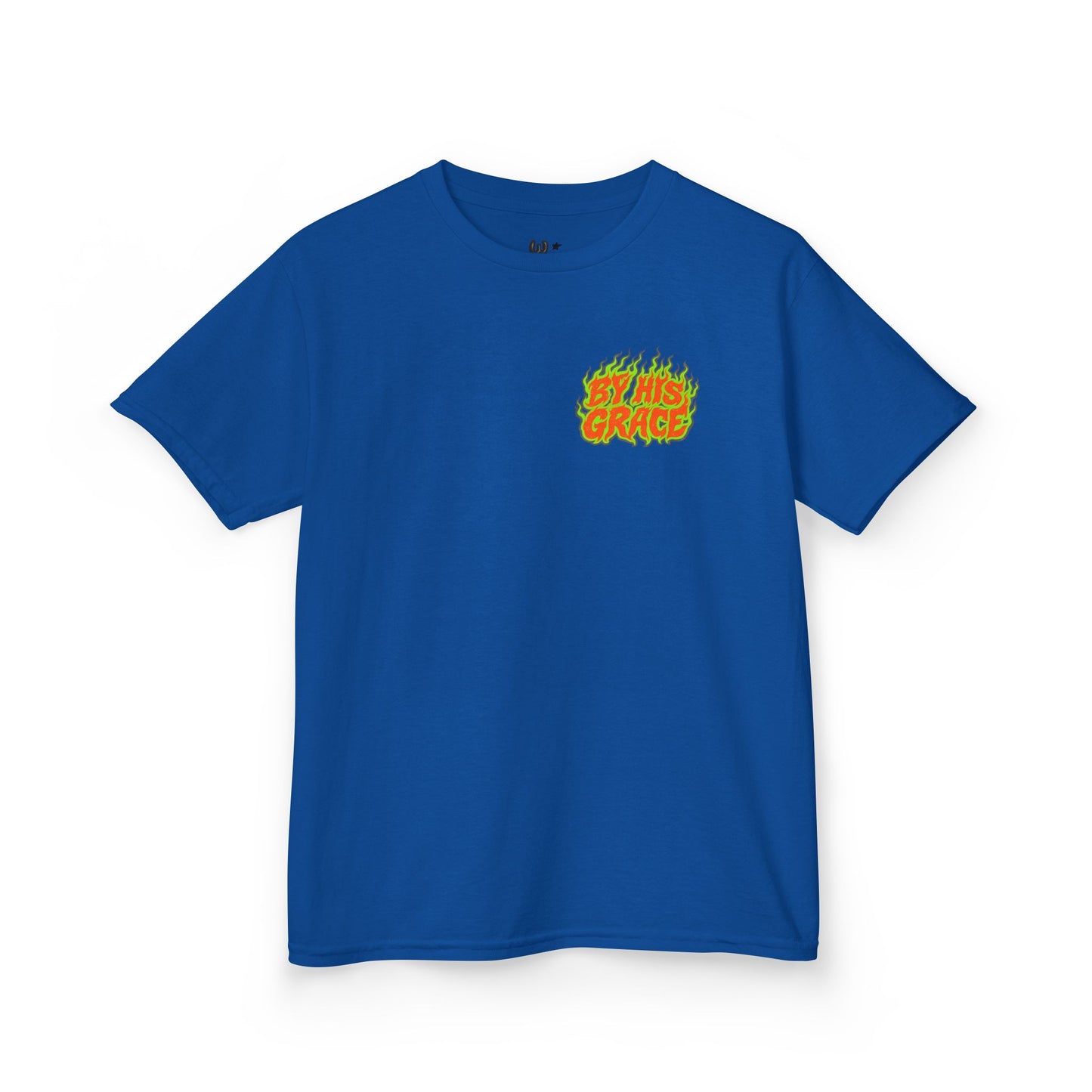 BY HIS GRACE Kids Christian T-Shirt | Faith Graphic Tee