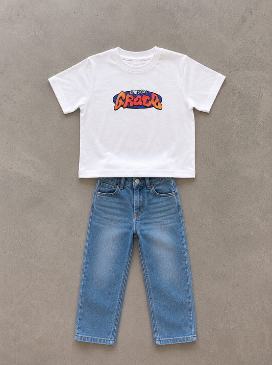 GOD'S GOT ME Toddler Christian T-Shirt | Kids Faith Graphic Tee