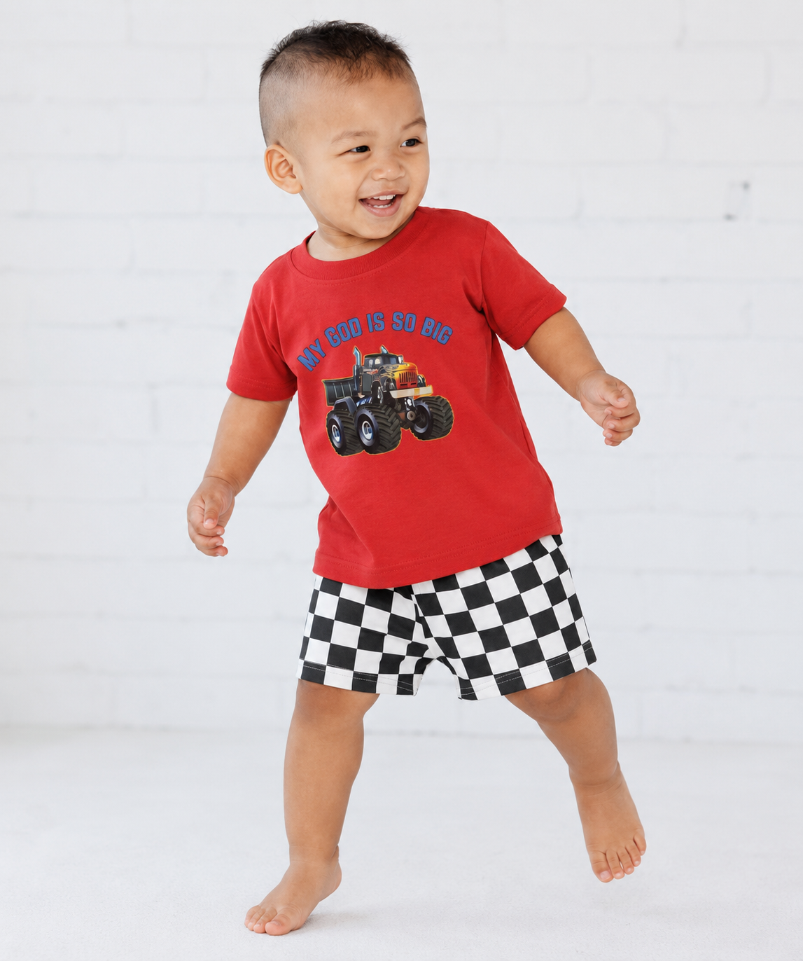 MY GOD IS SO BIG Baby Christian T-Shirt | Infant Faith Graphic Tee