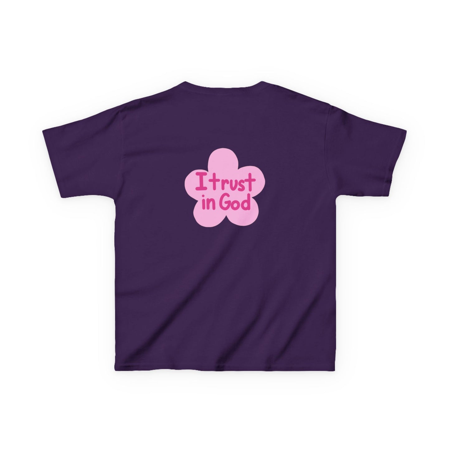 I TRUST IN GOD Kids Christian T-Shirt | Faith Graphic Tee