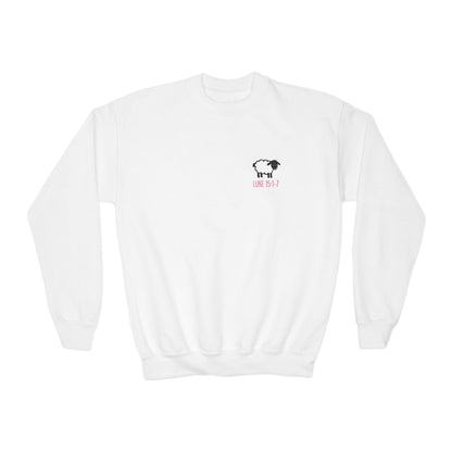 THE 99 Kids Christian Crewneck Sweatshirt | Luke 15:1–7 Faith Graphic Pullover