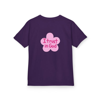 I TRUST IN GOD Kids Christian T-Shirt | Faith Graphic Tee