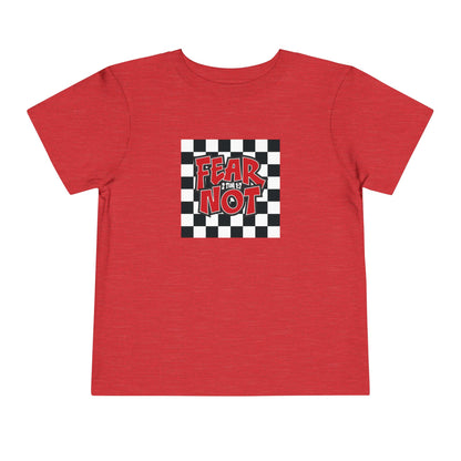 FEAR NOT Toddler Christian T-Shirt | 2 Timothy 1:7 Kids Faith Tee