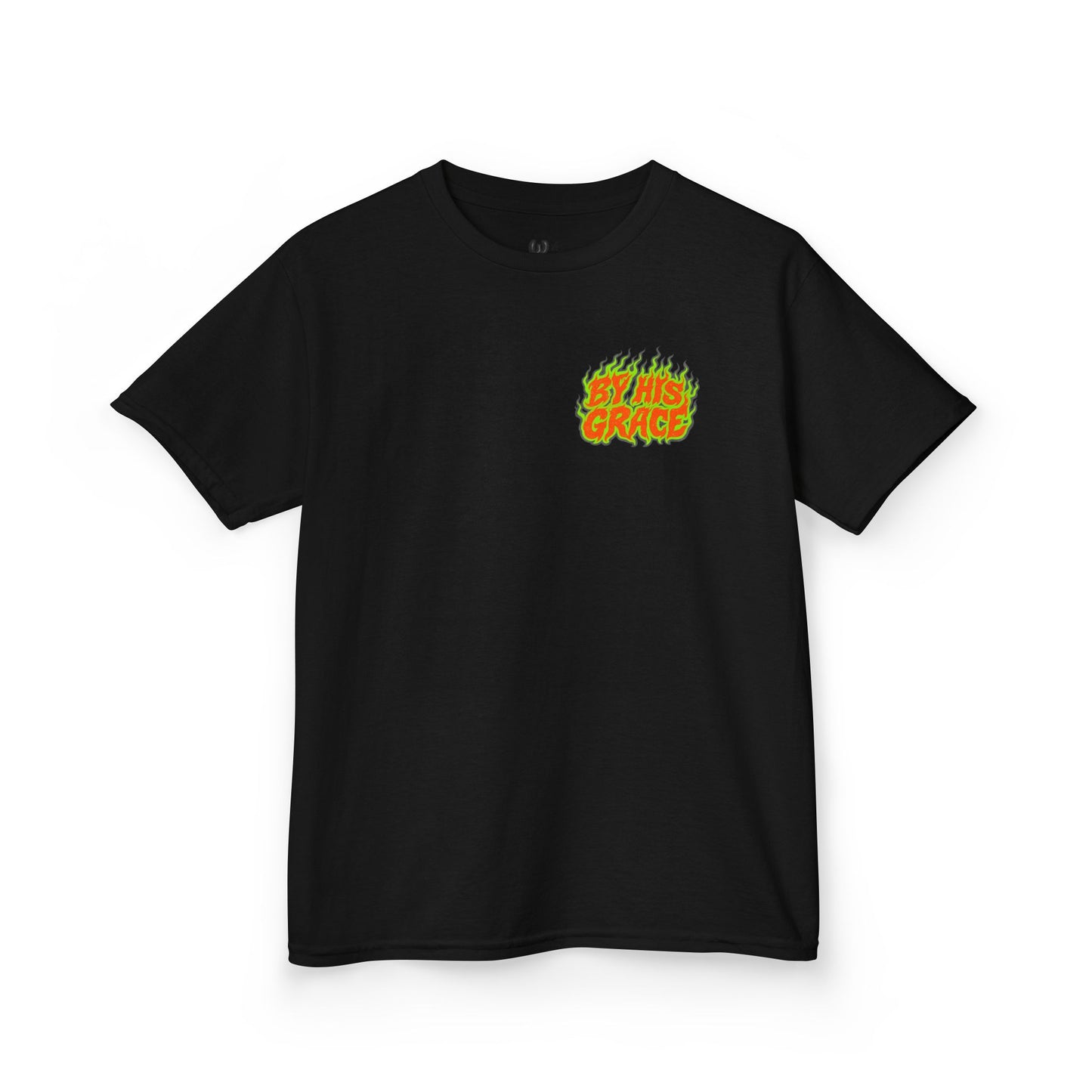 BY HIS GRACE Kids Christian T-Shirt | Faith Graphic Tee