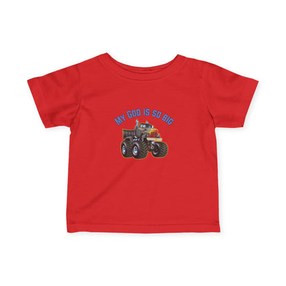 MY GOD IS SO BIG Baby Christian T-Shirt | Infant Faith Graphic Tee