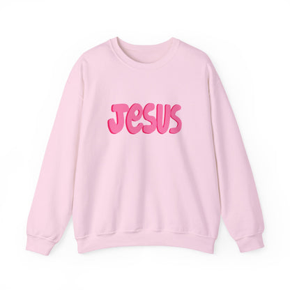THE "JESUS" BUBBLE CREWNECK